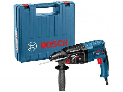 Martelete Bosch Perfurador 800W Elétrico - GBH 2-24 D com Maleta