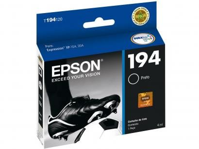 Cartucho de Tinta Epson T194120 BR Preto - Original