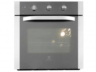 Forno de Embutir Elétrico Electrolux OE8MX Inox - 80L Grill Timer