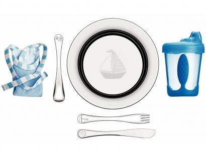 Kit Alimentação Infantil Inox 6 Peças - Tramontina Le Petit