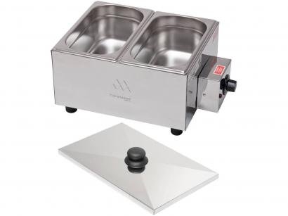 Derretedeira Elétrica Industrial 2 Cubas 5Kg - Marchesoni