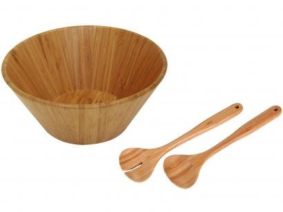 Conjunto Saladeira Bamboo 3 Peças - Mor