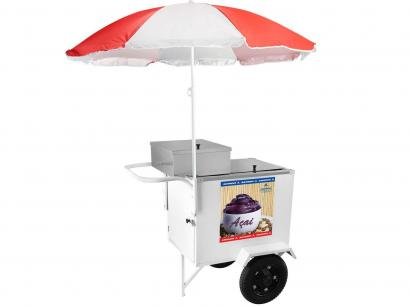 Carrinho de Açaí Armon - Street Food Luxo com Guarda-sol