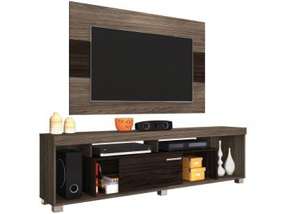 Rack para TV até 65" com Painel até 50" - 1 Porta de Correr Madetec Tomaz