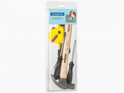 Kit Ferramentas Tramontina 5 Peças - Faça você mesmo 43408137
