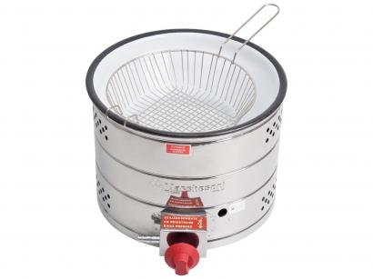 Tacho para Frituras 3,5L Inox Marchesoni TH.1.318 - com Cesto Removível