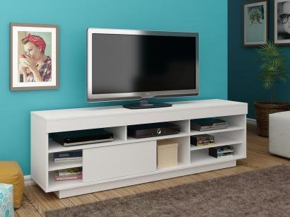 Rack para TV até 47" 1 Porta de Correr - 2 Prateleiras Artely Treviso