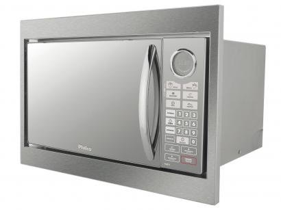 Micro-ondas 30 Litros de Embutir - Prata - Philco - Pme31bm - 220v