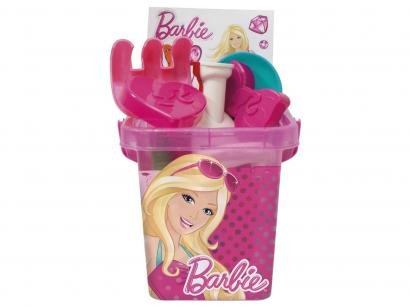 Baldinho de Praia Barbie Fashion 7 Peças - Fun