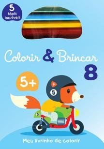 Colorir & brincar 8 : azul