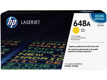 Toner HP Amarelo - LaserJet Enterprise 648A