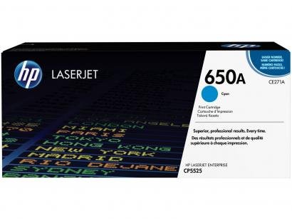 Toner Hp 650A LaserJet Enterprise - Ciano