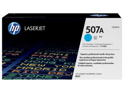 Toner HP 507A LaserJet - Ciano