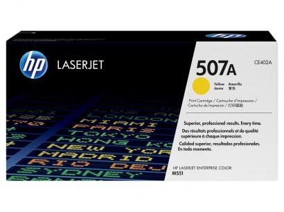 Toner HP 507A LaserJet - Amarelo