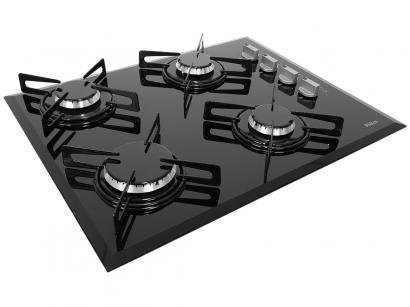 Cooktop 4 Bocas Philco Cook Chef 4 - à Gás GLP Acendimento Automático