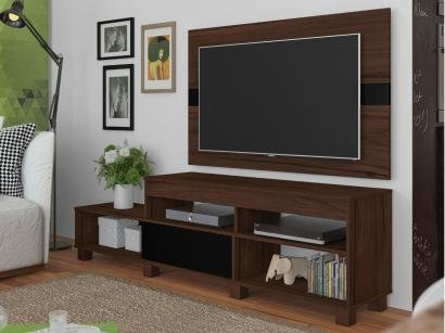 Rack para TV até 42" 1 Porta De correr - com Painel para TV de até 42" Artely Ever