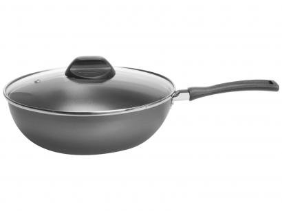 Panela Wok Brinox Antiaderente 2,3L 24cm com Tampa - Garlic 7000/366