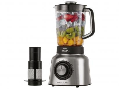 Liquidificador Philips Walita Pro Blend 6 Inox - com Filtro 12 Velocidades 800W