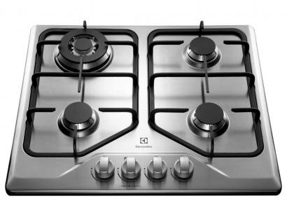 Cooktop 4 Bocas Electrolux à Gás Natural e GLP - Tripla-Chama GT60X