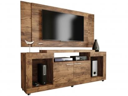 Rack com Painel para TV até 55" 2 Portas - Caemmun Sense Elegance