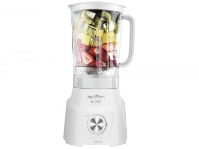 Liquidificador Britânia B1000 2L Branco - 12 Velocidades 1000W