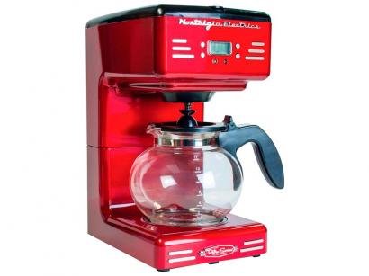 Cafeteira Elétrica NostaLGia Retro Series Vermelho 110v - Rcof120