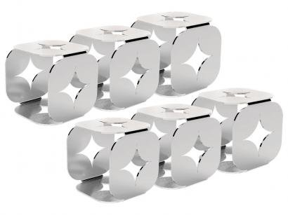Conjunto de Argola para Gardanapo 6 Peças - Tramontina Luce 64800/000