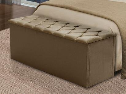 Recamier com Baú Dobuê Movelaria Istambul - 140cm
