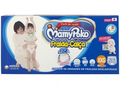 Fralda Calça MamyPoko - Tam. XXG 15 a 25kg 56 Unidades