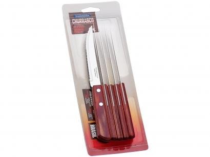 Conjunto para Churrasco 6 Peças Tramontina - Polywood 21198/715