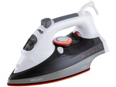 Ferro de Passar a Vapor e a Seco Mallory - Zeus Ceramic Branco