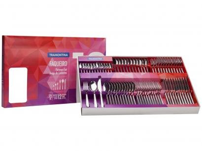 Faqueiro Tramontina Pacific Inox - 72 Peças