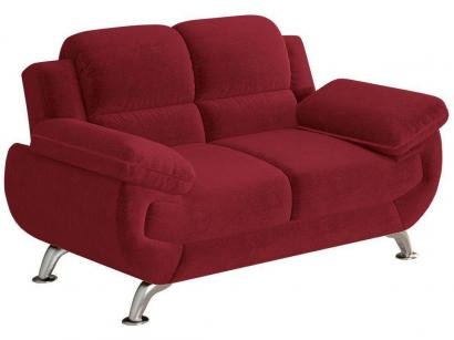 Sofá 2 Lugares Suede Spazium - Linoforte