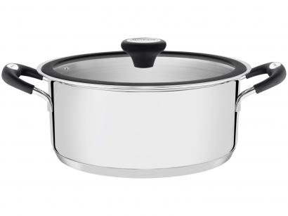 Caçarola Tramontina 2,9L 20cm com Tampa - Solar Silicone