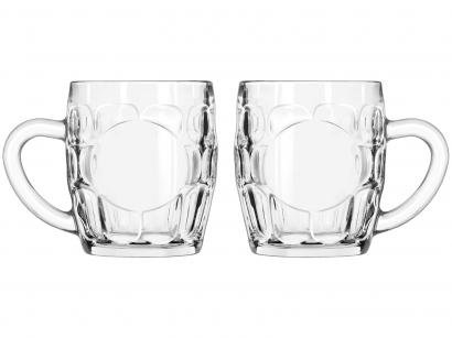 Caneca de Chopp de Vidro 290ml Crisal - Sintra