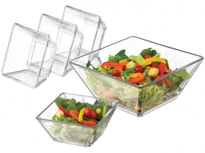 Conjunto para Salada 5 Peças Libbey - Tempo