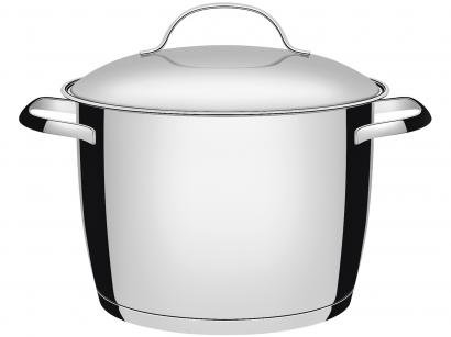 Caldeirão Tramontina Inox 7,5L 24cm - com Tampa Allegra 62655/240