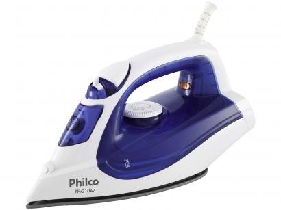 Ferro de Passar a Vapor e a Seco Philco - PFV310AZ Branco e Azul