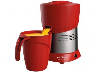 Espremedor de Frutas Britânia Turbo Pro - Elétrico 260W 1,3L Vermelho