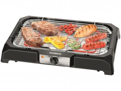 Churrasqueira Elétrica Mondial 1800W - Grand Steak & Grill