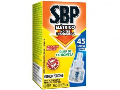 Repelente Elétrico SBP Líquido Refil - Noites Tranquilas - Óleo de Citronela 1 Unidade