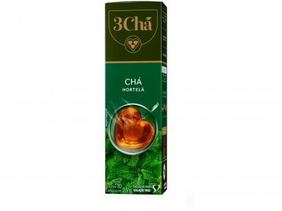 Cápsula Chá de Hortelã TRES 3 Corações 10 Cápsulas