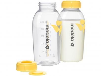 Recipiente para Armazenar Leite Materno 250ml - Medela 008.0137 2 Unidades