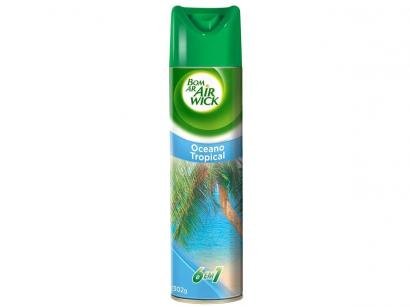 Aromatizador de Ambiente Aerossol Bom Ar - Oceano Tropical 360ml