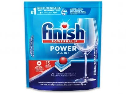 Sabão para Lava-Louças Finish Powerball - Super Poderoso Tablete 211,9g