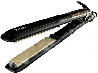 Chapinha/Prancha de Cabelo com Íons 230°C - Philco Steam Ion