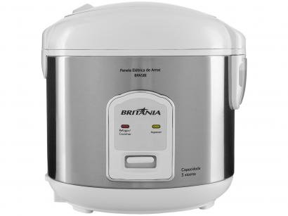 Panela de Arroz Elétrica Britânia BPA5BI - 400W 5 Xícaras