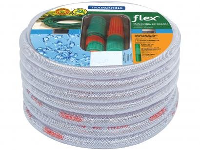 Mangueira Tramontina 15m com Esguicho - Flex 79182156