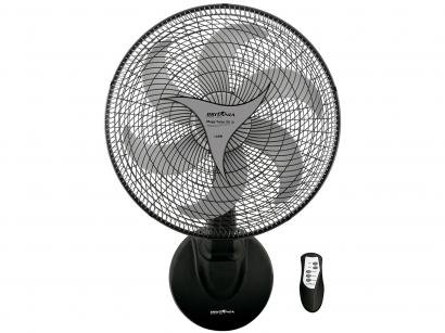 Ventilador de Parede Britânia Mega Turbo 50 Six - 45cm 3 Velocidades com Controle Remoto