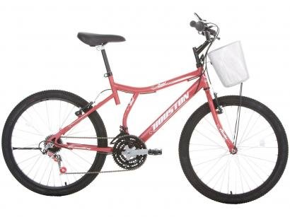 Bicicleta Houston Bristol Peak Aro 24 - 21 Marchas Freio V-Brake
